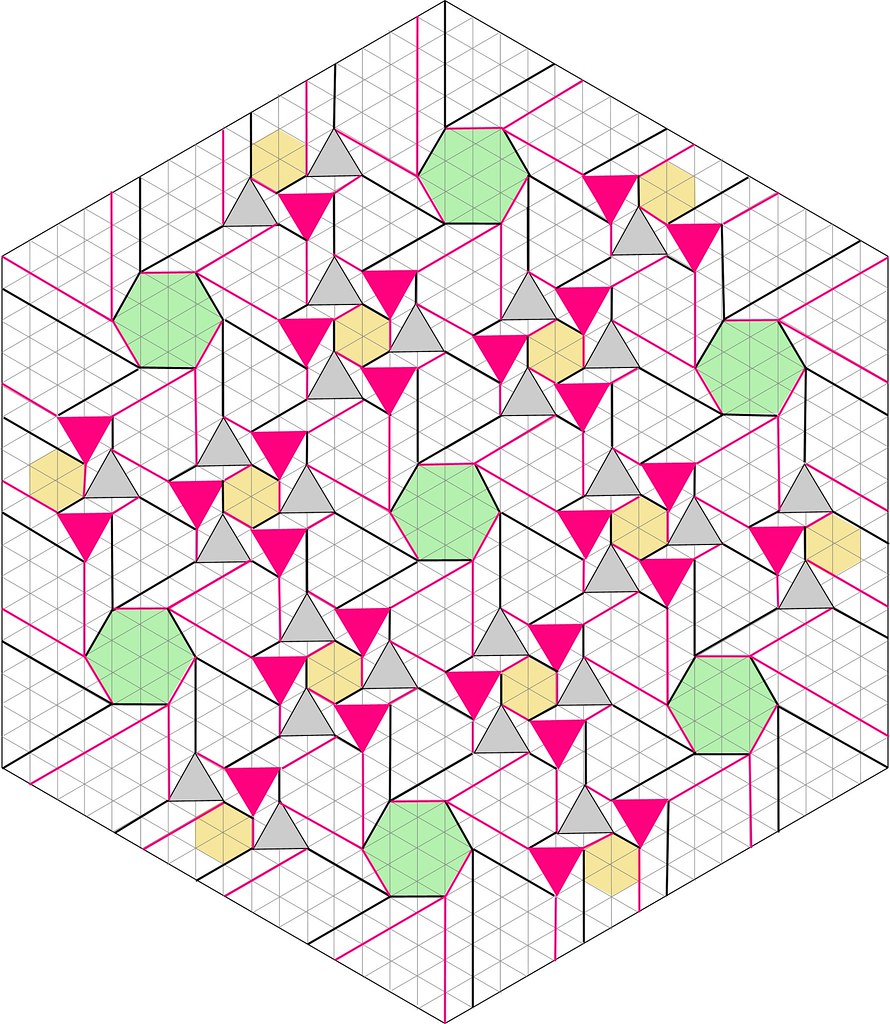 equilateral triangle tessellation esher
